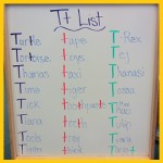 “Letter U is for Upside Down Week” is next!